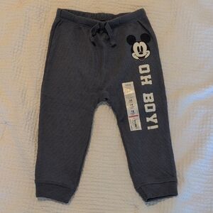 Disney Kids Dark Blue Mickey Mouse Joggers